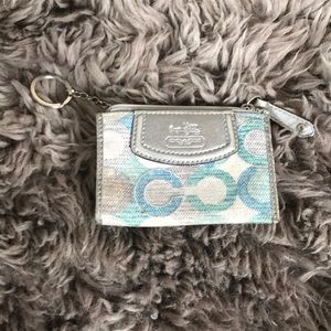Coach keychain wallet